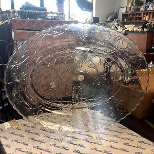 1 crystal platter